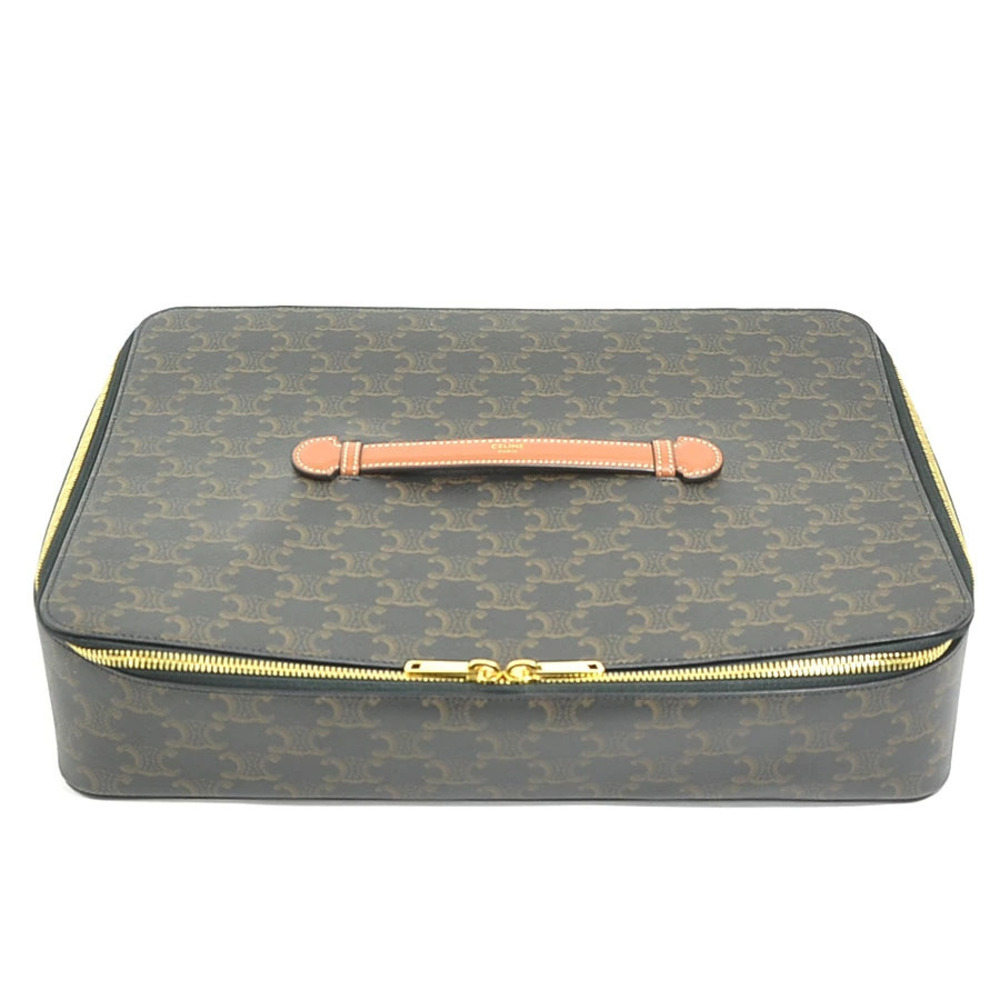 Celine Shirt Case Triomphe Canvas Brown